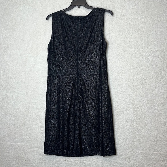 Nipon Boutique Womens Dress and Jacket Black Suit Set Size 16 PLUS SIZE - Picture 10 of 11